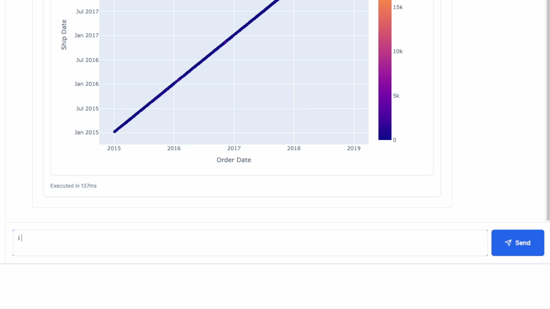 Interactive Q&A demonstration